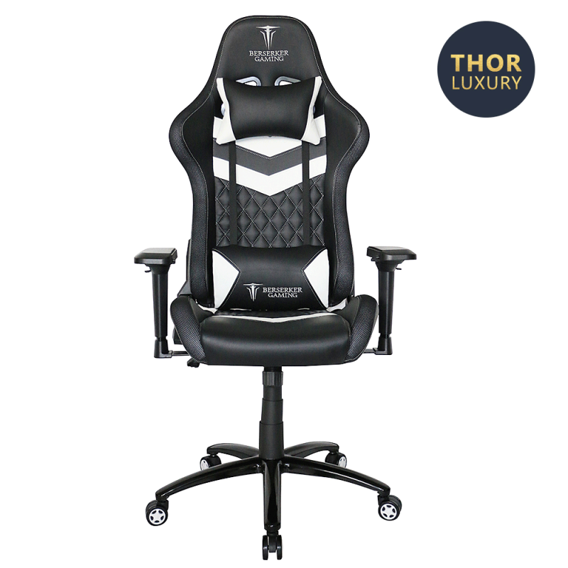 SIEGE-BSK-THOR-LUXURY-BK-WHITE | ECP Grossiste informatique