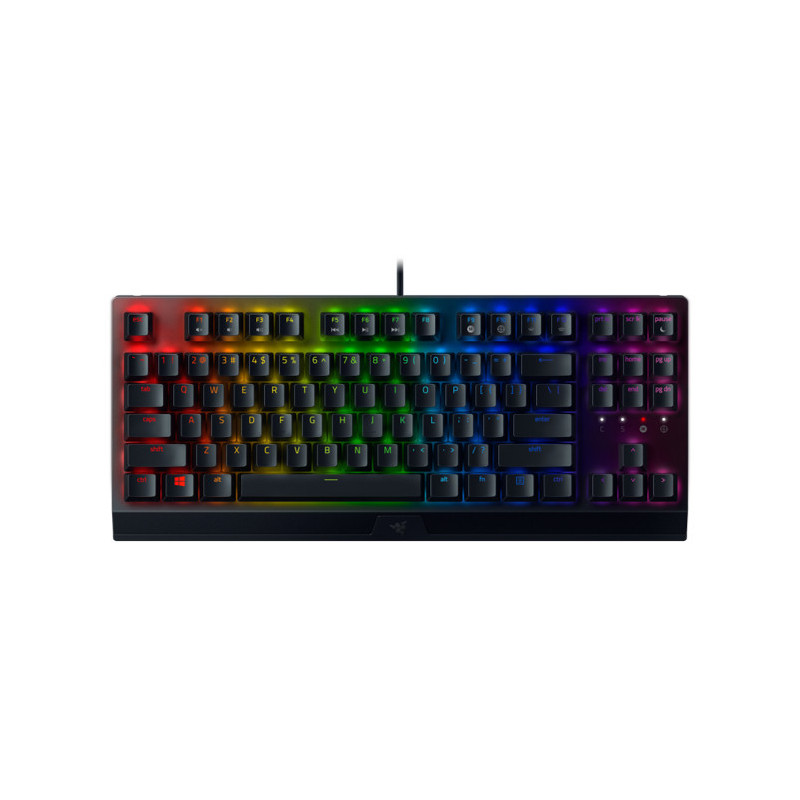 Razer BlackWidow V3 Tenkeyless clavier Jouer AZERTY Français Noir