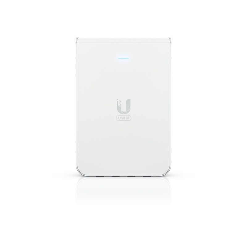 Ubiquiti Unifi 6 In-Wall 4800 Mbit s Blanc Connexion Ethernet, supportant l'alimentation via ce port (PoE)