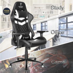 SIEGE-BSK-THOR-LUXURY-BK-WHITE | ECP Grossiste informatique