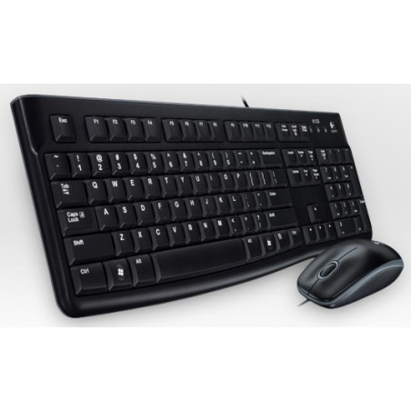 Keyboard Mouse Logitech MK120 (DE) (920-002540)