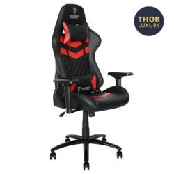 SIEGE-BSK-THOR-LUXURY-BK-RED | ECP Grossiste informatique
