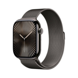 Apple Watch Series 10 (GPS + Cellular) - 46 mm - ardoise titane - montre intelligente avec boucle m | ECP Grossiste informatique