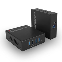 LINDY 100m USB 3.2 Gen 1 Cat.6A HDBaseT