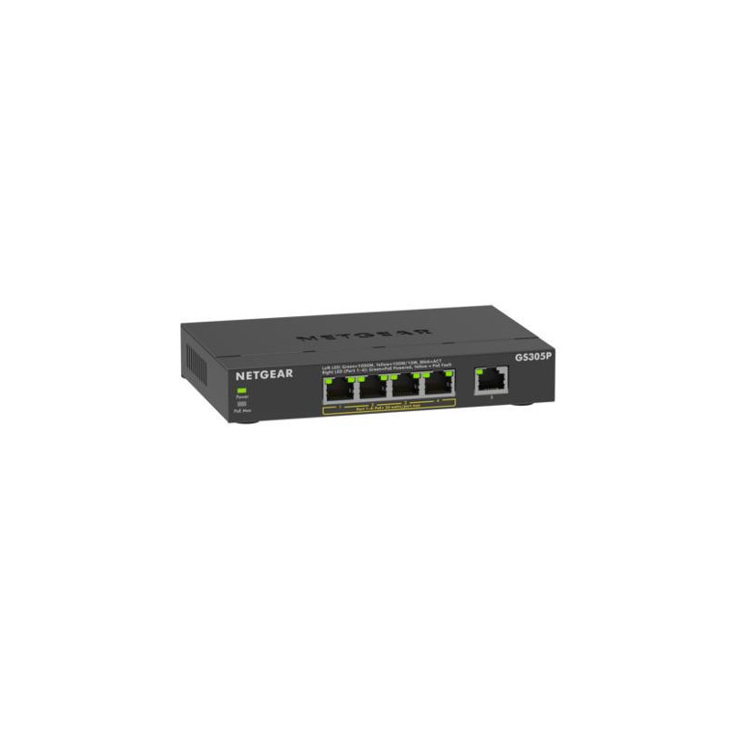 NETGEAR 5PT GE Unmanages Switch W POE+