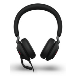 Jabra Evolve2 40 SE Casque Avec fil Arceau Bureau Centre d'appels USB Type-C USB Type-A Noir