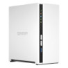 QNAP TS-233 serveur de stockage NAS Tower ARM Cortex-A55 2 Go 0 To QNAP QTS Blanc
