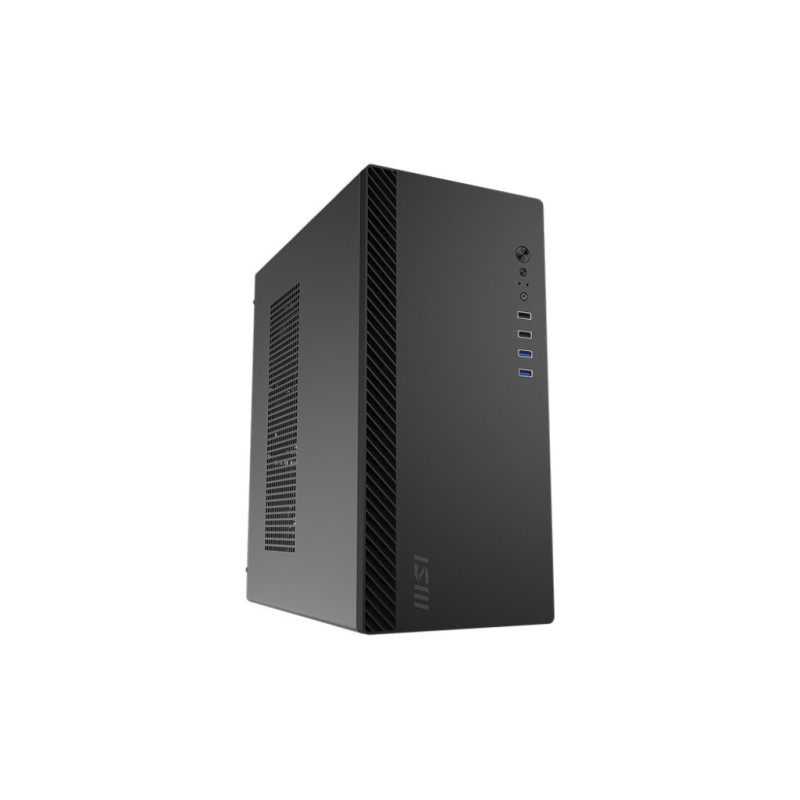 MSI PRO SHIELD M100P N50- Boitier Mini Tour - MATX - Mini-ITX - avec alim 500W - Noir | ECP Grossiste informatique