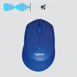 Mouse Logitech M330 Silent plus blau (910-004910)