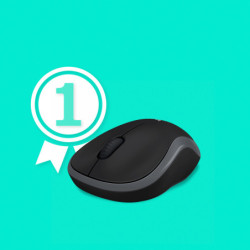 Mouse Logitech M185 Wireless grey (910-002238)