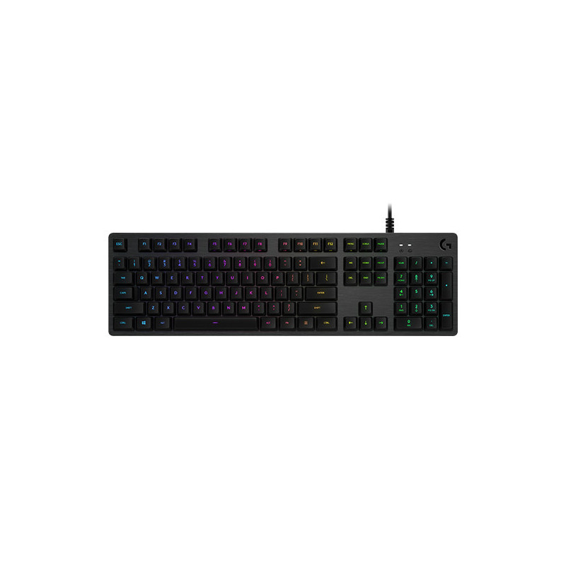Logitech G 920-009346 clavier Jouer USB AZERTY Français Charbon