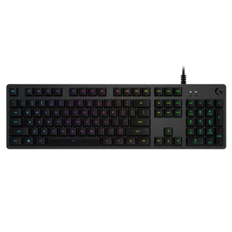 Logitech G 920-009346 clavier Jouer USB AZERTY Français Charbon
