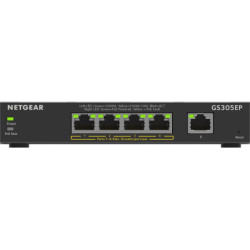 NETGEAR Plus Switch 5-port 101001000 GS305EP-100PES