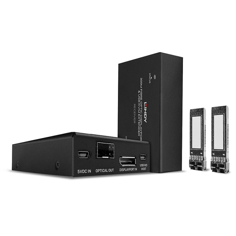 LINDY 300m DP & SB KVM Extender