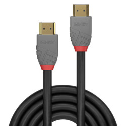 LINDY CÃ¢ble HDMI High Speed Anthra Line