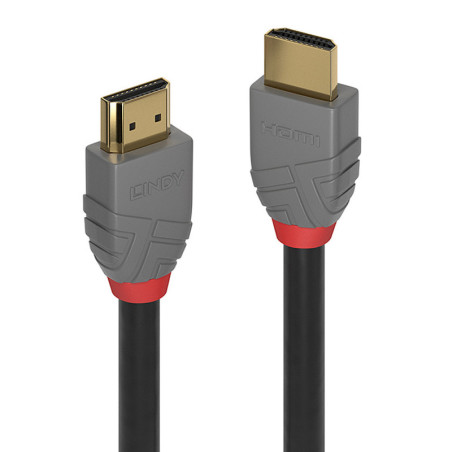 LINDY CÃ¢ble HDMI High Speed Anthra Line