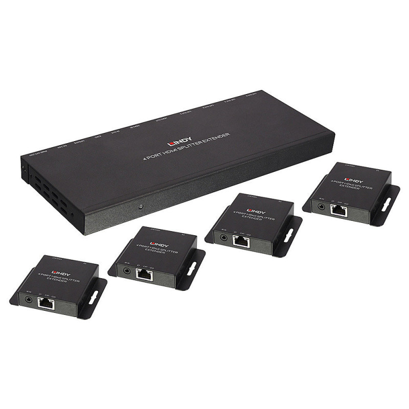 LINDY Kit Extender Splitter 4 Ports HDMI