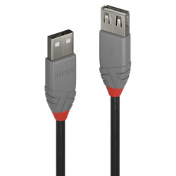 LINDY Rallonge USB 2.0 type A Anthra