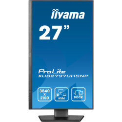 IIYEC045706 27p IPS 4K 4ms 300cd m² HDMI DP USB-CDock 4USB 2x2W KVM Règlable Noir