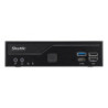 Shuttle XPС slim DH610V2 barebone PC poste de travail 1,35L mini PC Noir Intel H610 LGA 1700