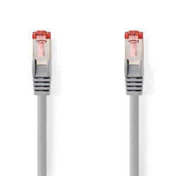 NEDRE045389 Cordon Patch CAT6 S FTP 1m Gris