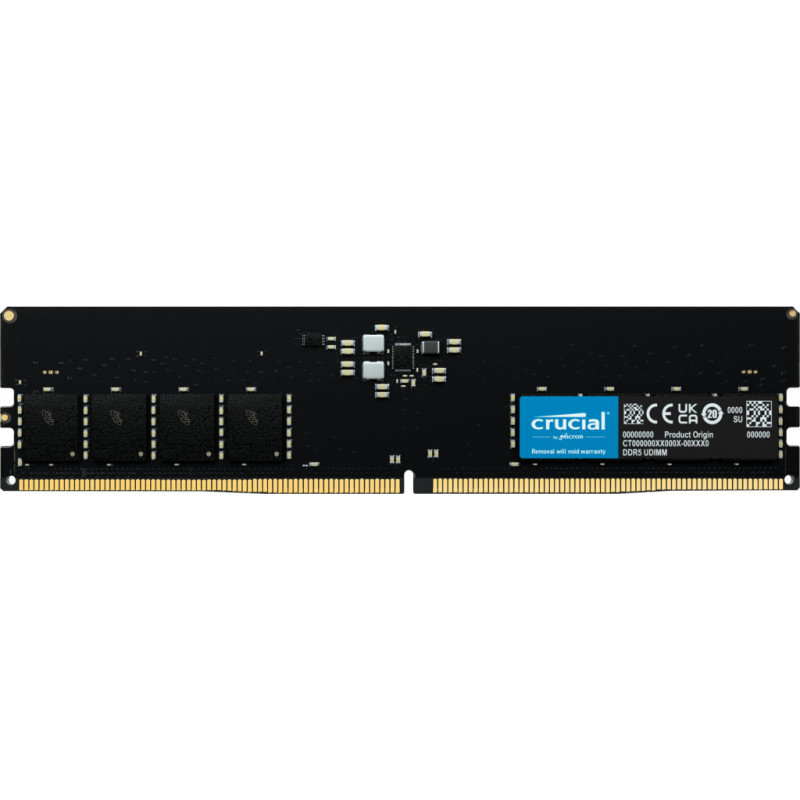 CRUMM045121 CRUCIAL RAM DDR5-5600 - 16Go - DIMM - CL46