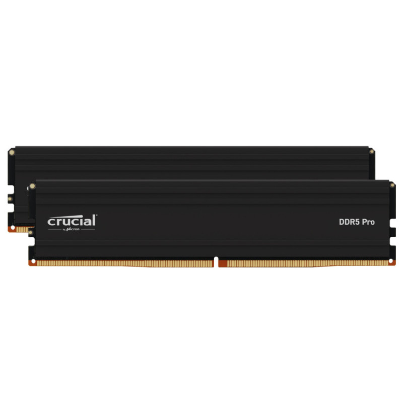 CRUMM045152 CRUCIAL PRO RAM DDR5-5600 - KIT 2x 32Go (64Go) - DIMM - CL46