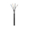 Cable CAT6 S/FTP extérieur rigide 100m | ECP Grossiste informatique
