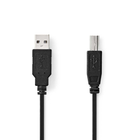 NEDUS044714 Cordon USB2.0 A-B M M 2m