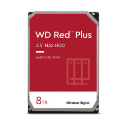 Western Digital Red Plus disque dur 8 To 5640 tr min 256 Mo 3.5" Série ATA III