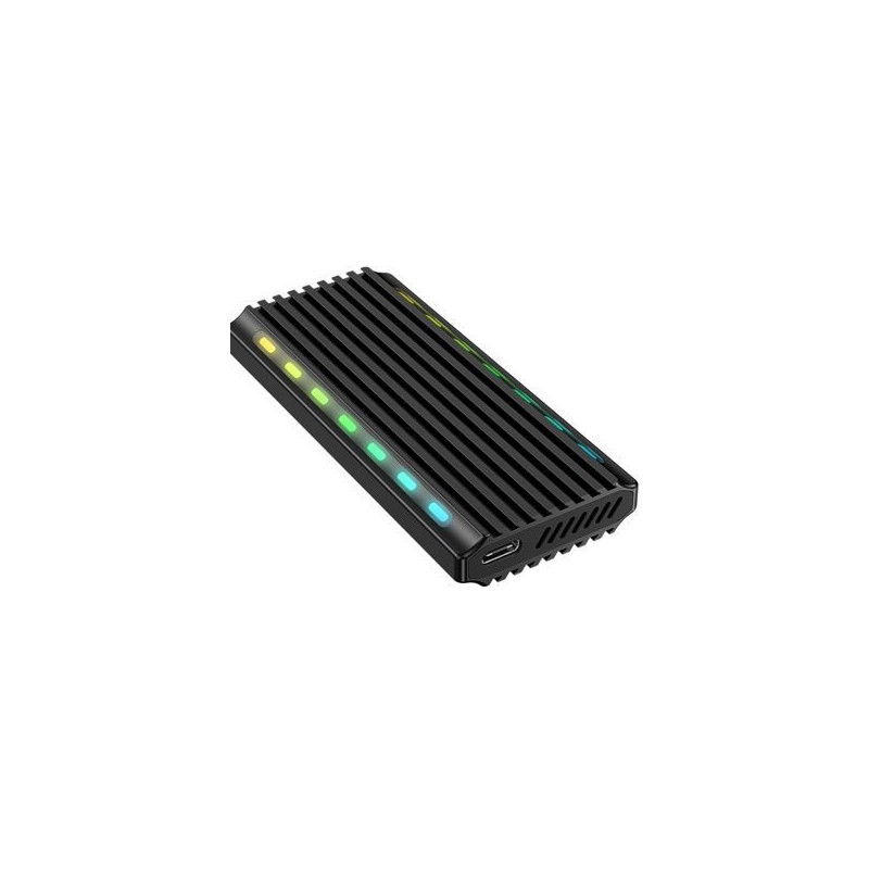 1920335 Boîtier SSD externe, M.2 NVMe SATA PCIe M2 SSD Sans vis Type C 10Gbps Bl | ECP Grossiste informatique