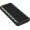 1920335 Boîtier SSD externe, M.2 NVMe SATA PCIe M2 SSD Sans vis Type C 10Gbps Bl | ECP Grossiste informatique