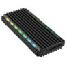 1920335 Boîtier SSD externe, M.2 NVMe SATA PCIe M2 SSD Sans vis Type C 10Gbps Bl | ECP Grossiste informatique