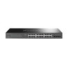 TPLSW044113 TP-LINK Omada Switch 24 ports PoE+ 10 100 1000 Mbps + 4 emplacements SFP 1 Gigabit