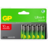 Blister 10 piles Ultra Plus Alcalines AA (LR06) | ECP Grossiste informatique