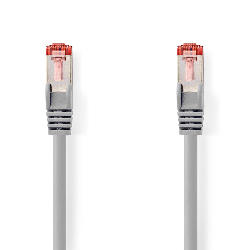 Nedis CCGL85221GY100 câble de réseau Gris 10 m Cat6 SF UTP (S-FTP)