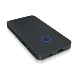 ICBAEX43582 Station accueil USB Type-C - 1x slot M-Key NVMe M.2 + 2x USB 3.1 Type-A + 1x U