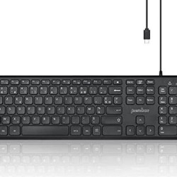 PERIBOARD-210 C FR B Clavier Multimedia USB-C | ECP Grossiste informatique