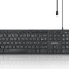 PERIBOARD-210 C FR B Clavier Multimedia USB-C | ECP Grossiste informatique