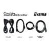 IIYAMA XUB2492HSU-W6 - 23.8p IPS FHD 0,4ms 250cd/m² HDMI/DP 4xUSB 2x2W Règlable Blanc | ECP Grossiste informatique