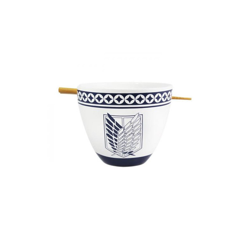 JUST FUNKY - BOL A RAMEN ATTAQUE DES TITANS AVEC BAGUETTE 470ML | ECP Grossiste informatique