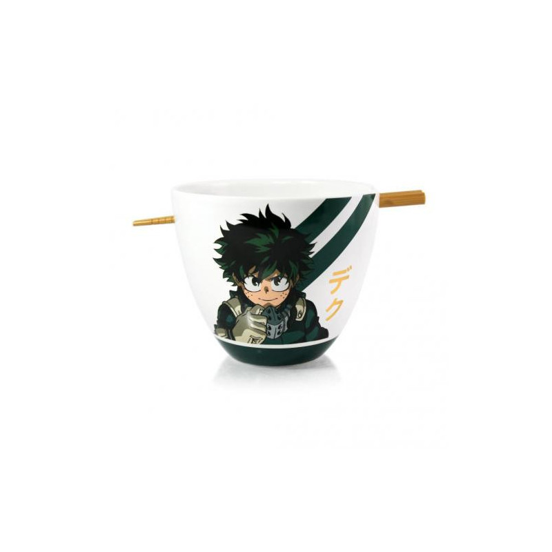 JUST FUNKY - BOL A RAMEN MY HERO ACADEMIA AVEC BAGUETTE 470ML | ECP Grossiste informatique
