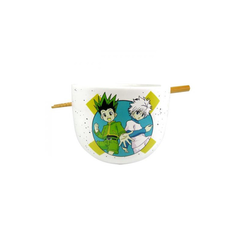 JUST FUNKY - BOL A RAMEN HUNTER X HUNTER AVEC BAGUETTE 470ML | ECP Grossiste informatique