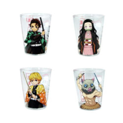 JUST FUNKY - PACK DEMON SLAYER 4x VERRES 57M | ECP Grossiste informatique