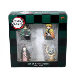 JUST FUNKY - PACK DEMON SLAYER 4x VERRES 57M | ECP Grossiste informatique
