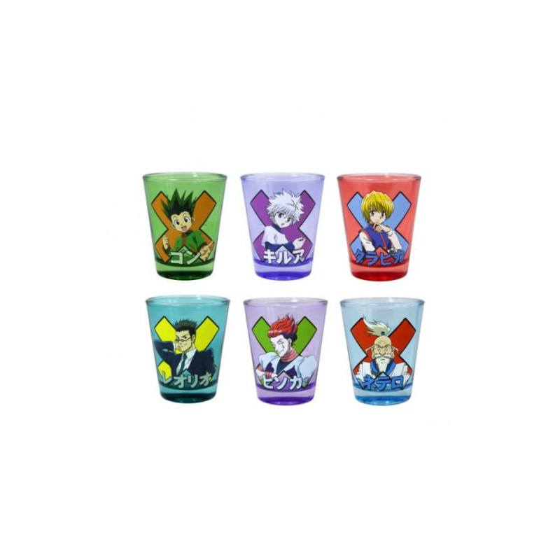 JUST FUNKY - PACK HUNTER X HUNTER 6 VERRES 57M | ECP Grossiste informatique