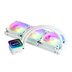 Enermax ELC-AQFA360-SQA-W système de refroidissement d’ordinateur Processeur Kit de refroidissement du liquide 12 cm Blanc 1