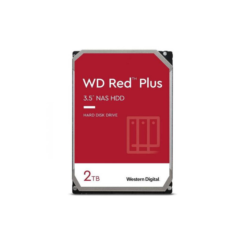 WD RED PLUS - 3.5 - 2To - 128Mo - 5400RPM | ECP Grossiste informatique