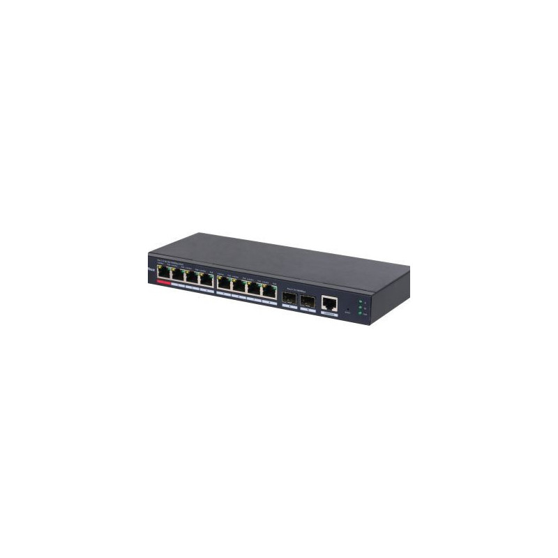DH-S4210-8GT-110 - Switch Gigabit de bureau géré à 10 ports avec PoE à 8 ports | ECP Grossiste informatique