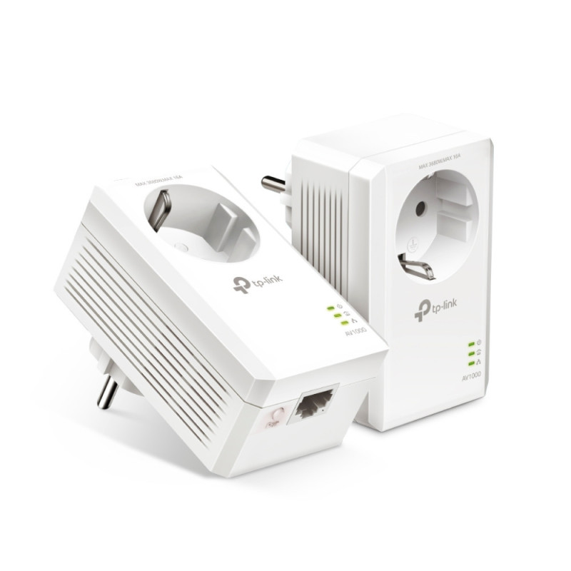 TPLCR042891 TP-LINK kit de 2 CPL 1000 Mbps avec 1 port Gigabit Ethernet + prise électrique